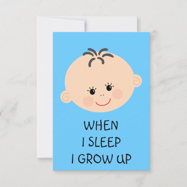 Invitación Baby Shower Boy (Anverso)