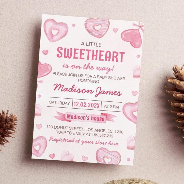 Invitación Baby Shower Candy Sweet Celebration (Subido por el creador)