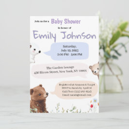Invitación Baby Shower - Cebolla personalizada