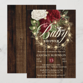 Invitación Baby Shower, Chica ruso de la guerra de la guerra 