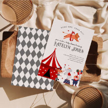 Baby Shower con temas de circo o carnaval