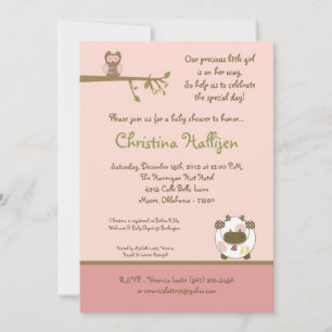 Invitación Baby Shower de Abby's Farm Pink Barn