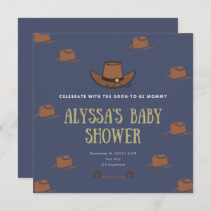 Invitación Baby Shower de adopción de vacuno 