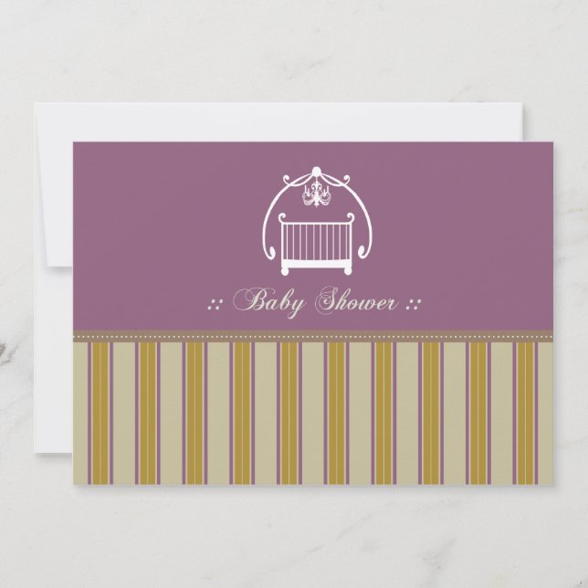Invitación Baby Shower de Adorable Designer :: 01 (Anverso)