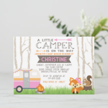 Baby Shower de animales de bosque de bosques de ca