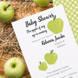 Invitación Baby Shower de Apple of my eye