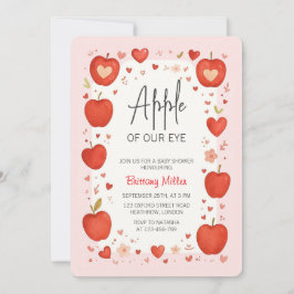 Invitación Baby Shower de Apple of Our Eye Fall