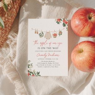 Invitación Baby Shower de Apple of Our Eye Fall