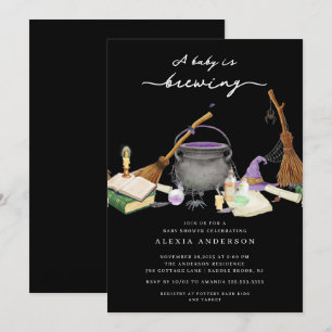 Invitación Baby Shower de Baby Breaking Octubre