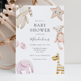 Invitación Baby Shower de Baby Girl