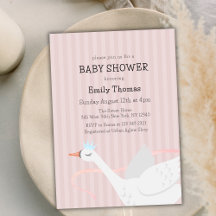 Baby Shower de banda de cisnes de princesa rosa