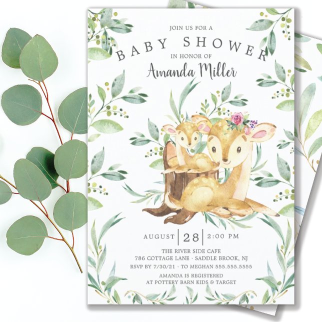Invitación Baby Shower de bebe y mamá adorables (Subido por el creador)