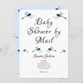Invitación Baby Shower de Blue Dragonfly Boy