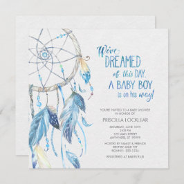Invitación Baby Shower de Blue Dreamcatcher