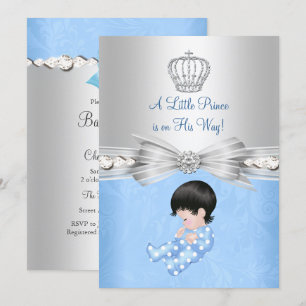 Invitación Baby Shower de Blue Little Prince