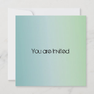Invitación Baby Shower de Blue Mint