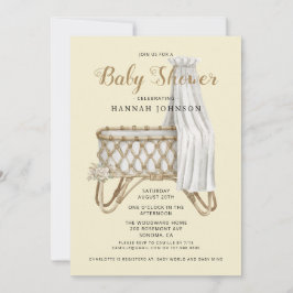 Invitación Baby Shower de Boho Gender Nursery