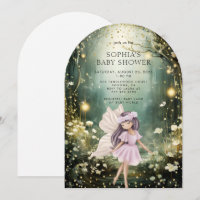 Baby Shower de bosque encantado de hadas