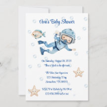 Baby Shower De Boy Under the Sea