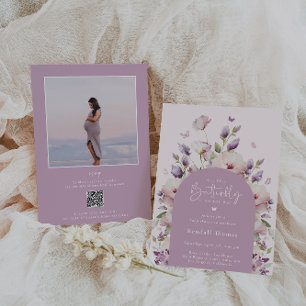 Invitación Baby Shower de Butfly Garden