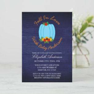 Invitación Baby Shower De Caída En Amor
