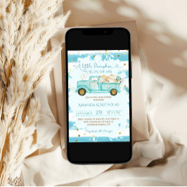 Invitación Baby Shower de caída rusa