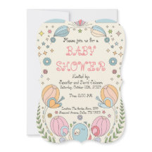 Baby Shower de caracoles dulces y delicados
