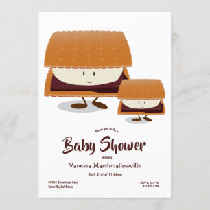 Invitación Baby Shower De Carácter Más De personalizado De Ma
