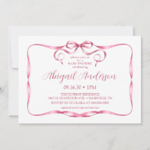 Baby Shower de Cinta Rosa Acuarela