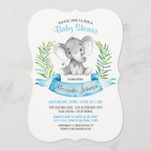 Baby Shower de Elephant Boy