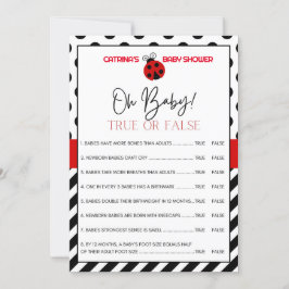 Invitación Baby Shower de fallo - Nombre editable, 5x7