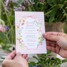 Baby Shower de Floral de Primavera de Producción L