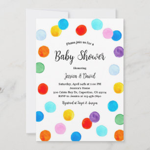 Invitación Baby Shower de Género Neutro