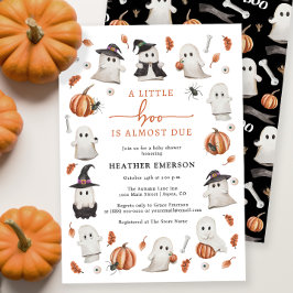 Invitación Baby Shower de Ghost