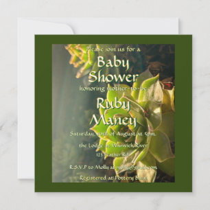 Invitación Baby Shower de Green Succulents
