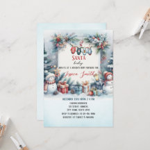 Baby Shower de invierno de Navidades de bebé de Sa