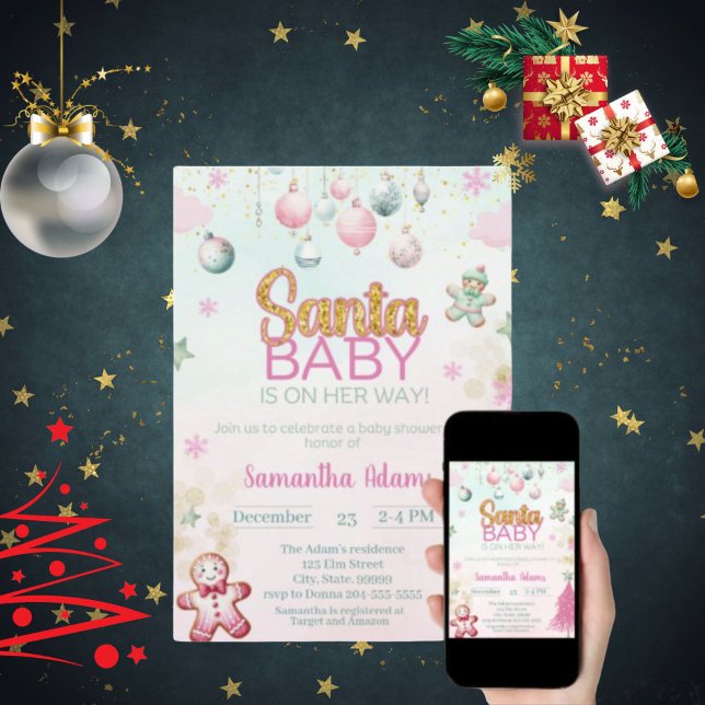 Invitación Baby Shower de la bebé (Subido por el creador)