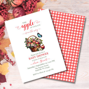 Invitación Baby shower de la cosecha de otoño la niña de mis 