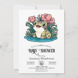 Invitación Baby Shower de la sartén alegre