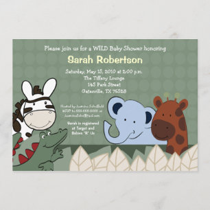 Invitación Baby Shower de la tripulación de la jun