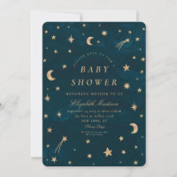Baby Shower de las estrellas de oro celestial de l