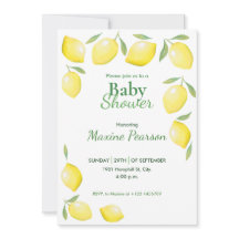 Baby Shower de Lemons Amarillo