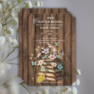 Invitación Baby Shower de libros de cuentos rusos mágicos