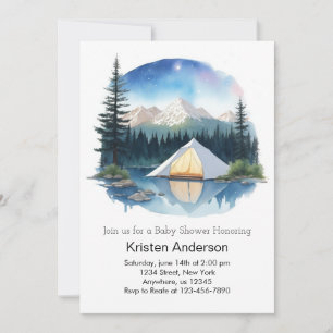 Invitación Baby Shower de Little Explorer's Twilight Adventur