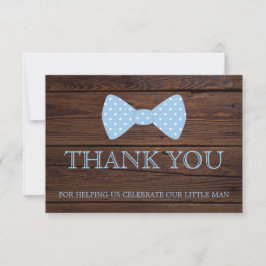 Invitación Baby Shower de Little Man | Bowtie Gracias