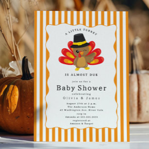 Invitación Baby Shower de Little Turkey