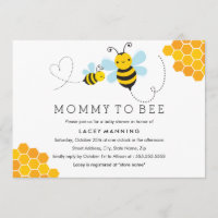 Invitación Baby Shower De Mamá A Ser Chevron