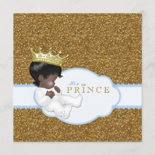 Invitación Baby Shower de Niño Indio