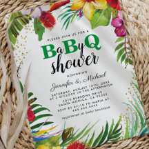 Baby Shower de Parejas BBQ Baby | Barbacoa Tropica