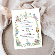 Baby Shower de Peter Rabbit Garden